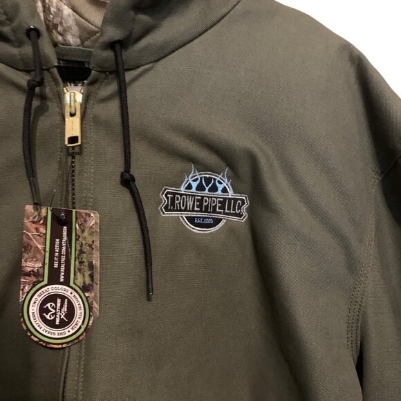 NWT Carhartt Men’s Jacket Quilted RealTree Lining Green 2XL 101074 316 Hunting - Picture 4 of 14